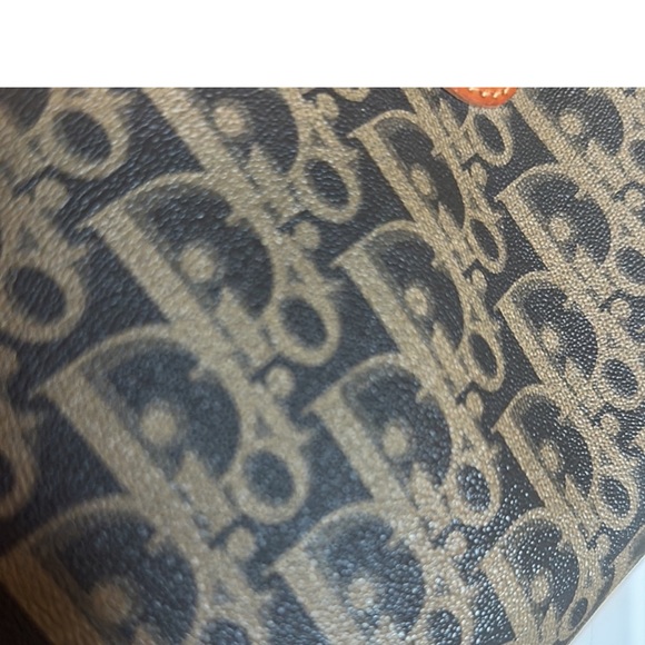 DIOR 2 way crossbody 11x8 trotter monogram black CLEAN/PRISTINE coated canvas - Picture 8 of 8